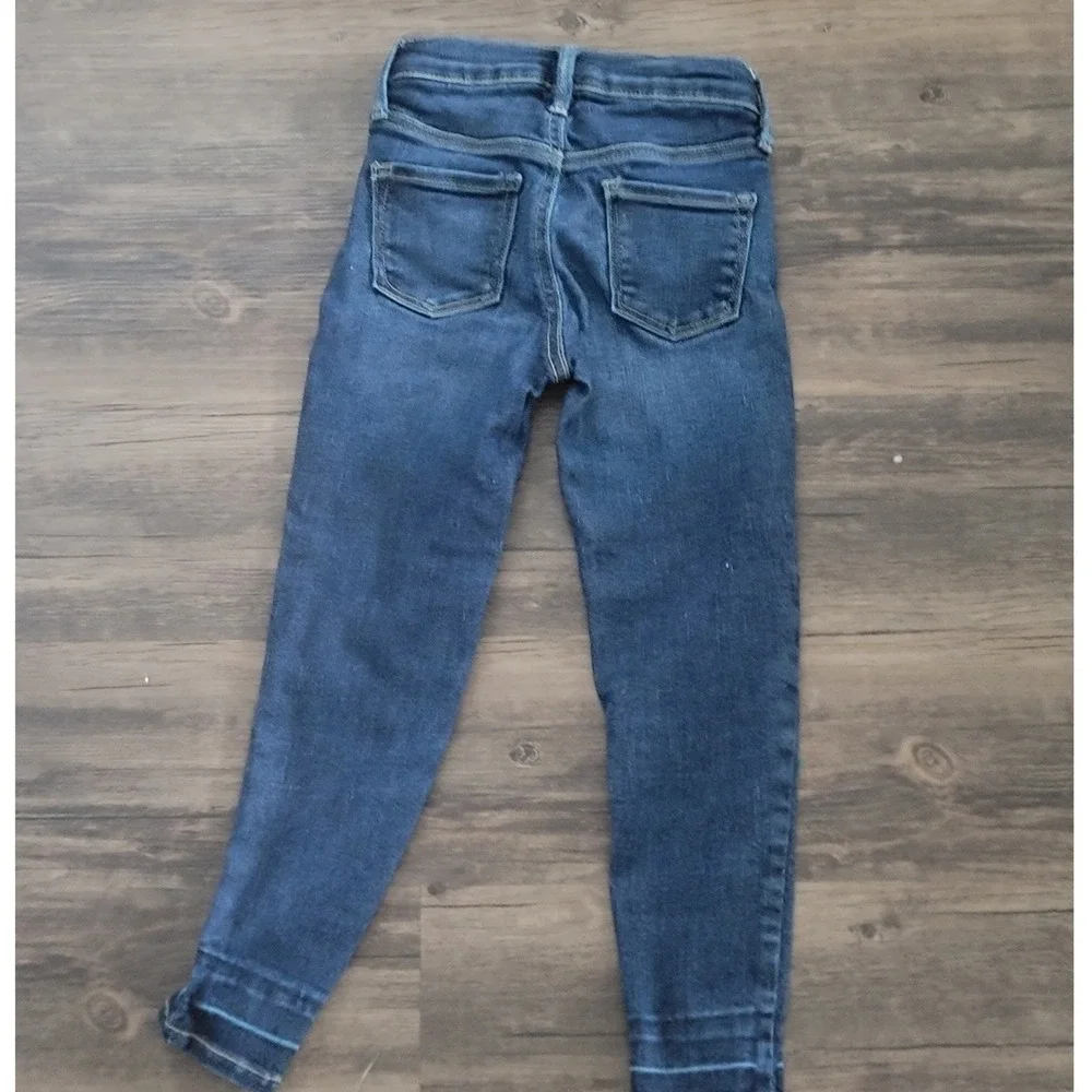 Old Navy‎ High Rise Rockstar Jeggings 360 Stretch Skinny Dark Wash Blue Size 6